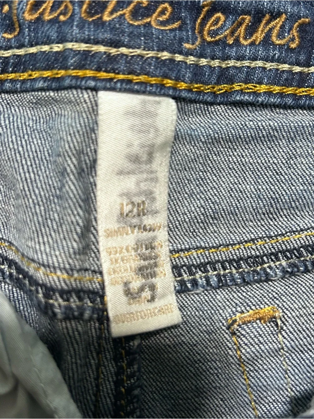 Justice size 12r